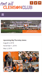 Mobile Screenshot of forthillclemsonclub.com